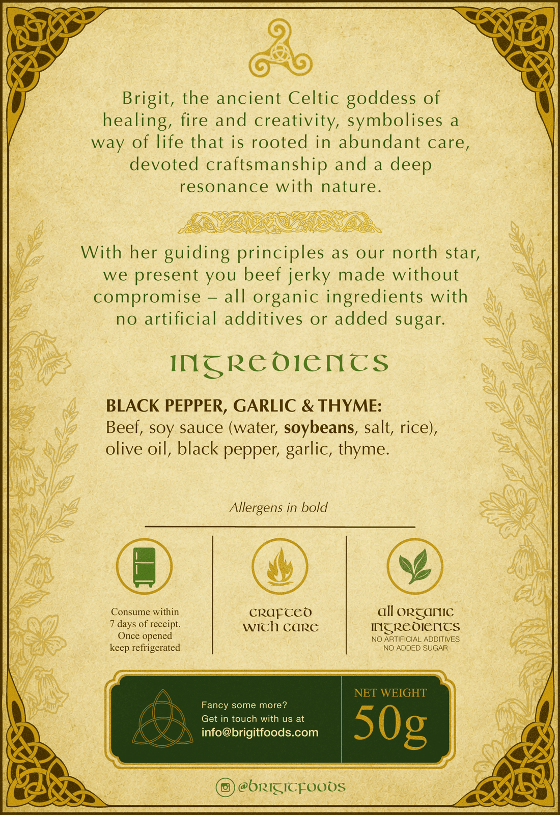 Black Pepper, Garlic &amp; Thyme