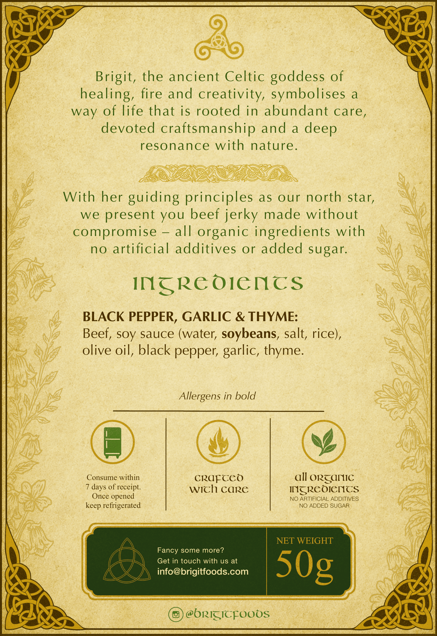 Black Pepper, Garlic &amp; Thyme
