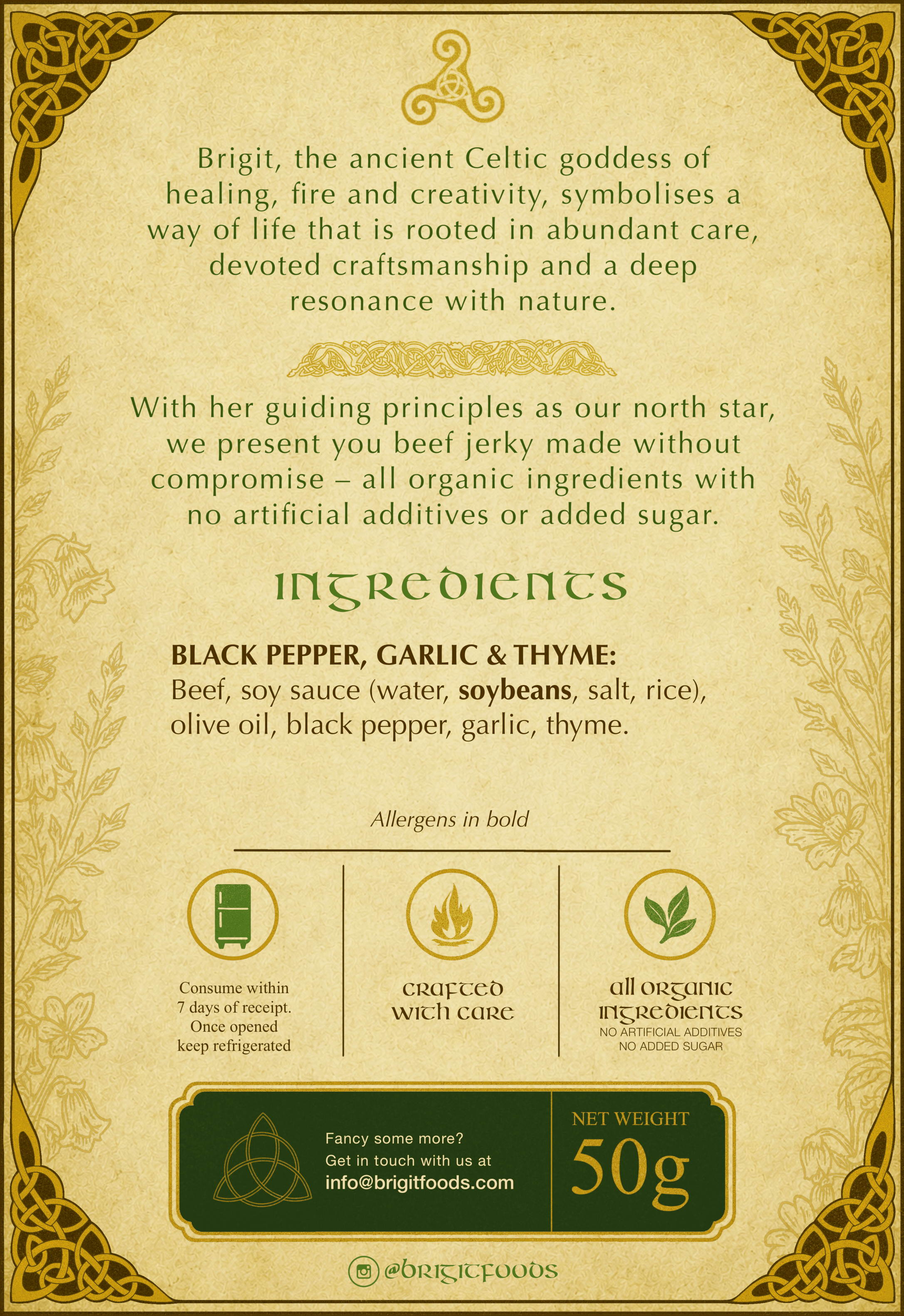 Black Pepper, Garlic &amp; Thyme